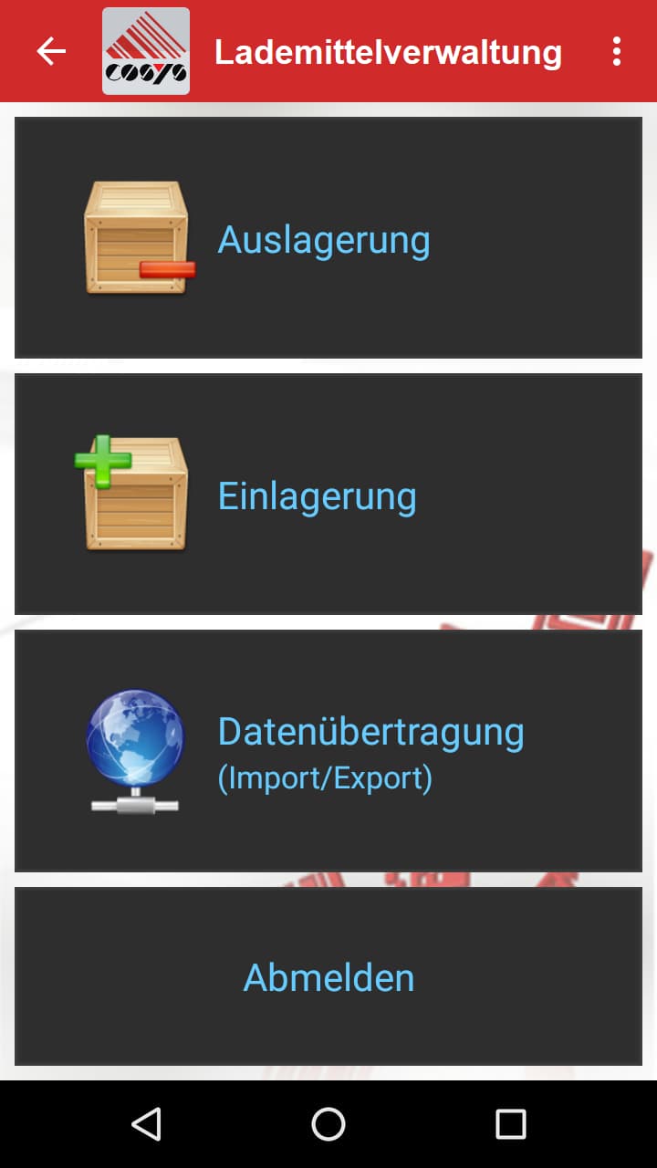 Gestion des moyens de chargement