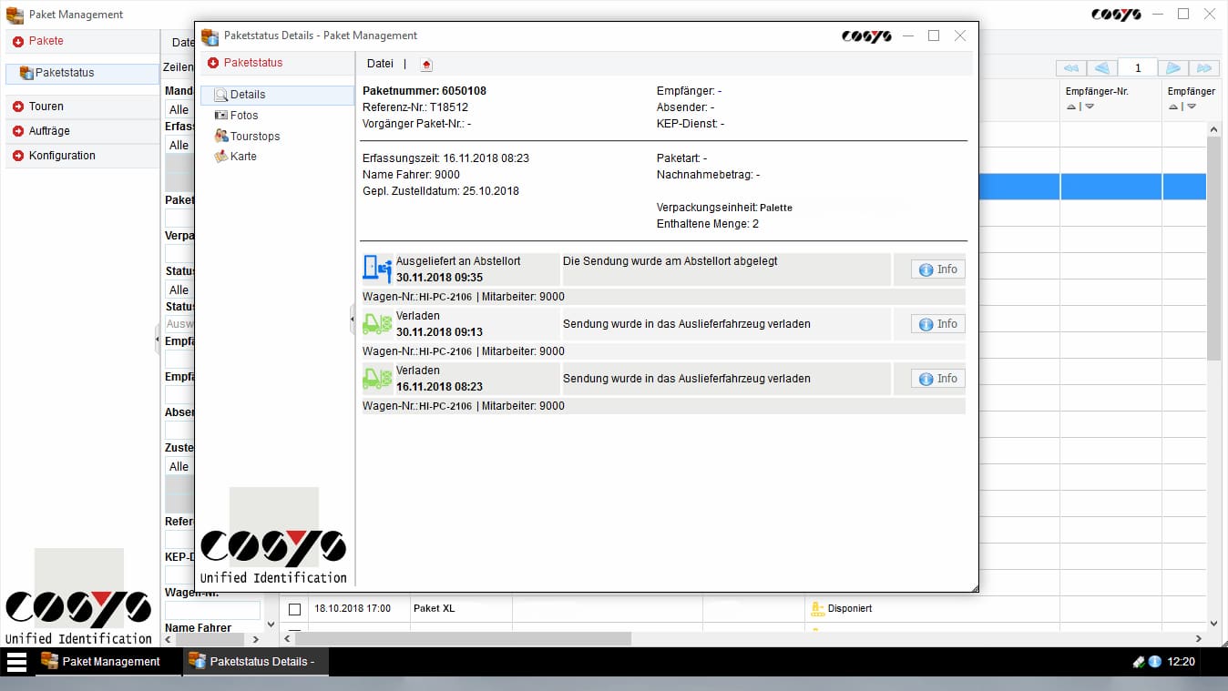 Numérisation de livraison inversée / collecte des clients Numérisation de livraison inversée / collecte des clients