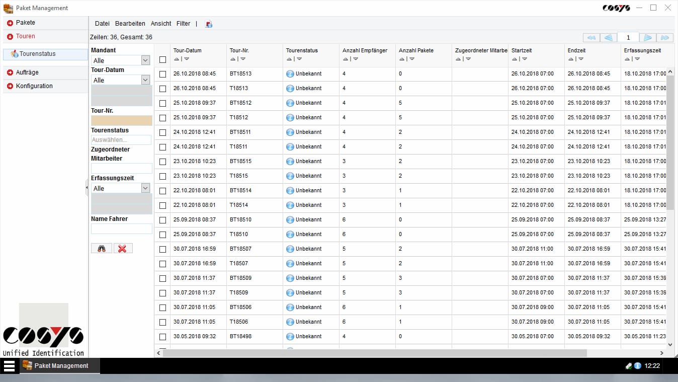 Numérisation de livraison inversée / collecte des clients Numérisation de livraison inversée / collecte des clients