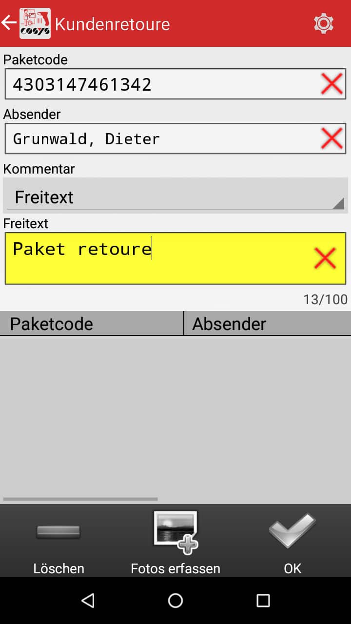 Transport dans les modules logiciels de gestion des paquets