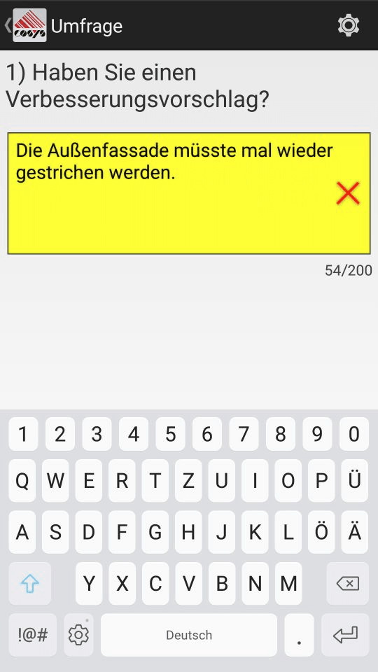 Préparation de commandes Terminer le logiciel Android de COSYS