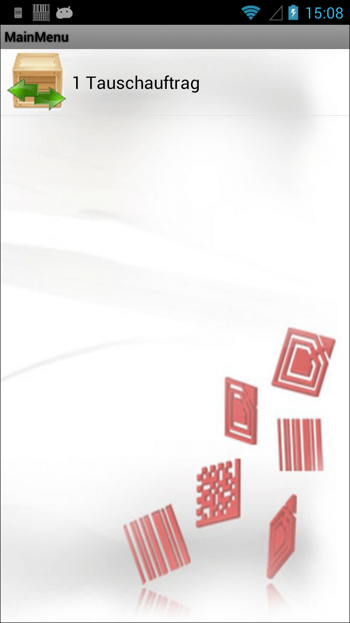 Commande de positions de commande logiciel Android de COSYS